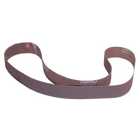 Sanding Belt, 3 in W, 90 in L, Coated, Aluminum Oxide, 36 Grit, Extra Coarse, R228 Metalite, Brown MPN:78072785831