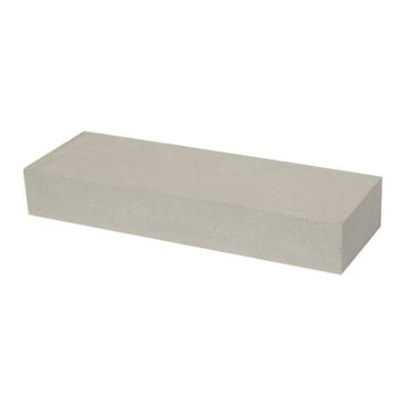 Single Grit Benchstone, 8 in W, 2 in L, 1 in H, Silicon Carbide, 120 Grit, White MPN:61463685525