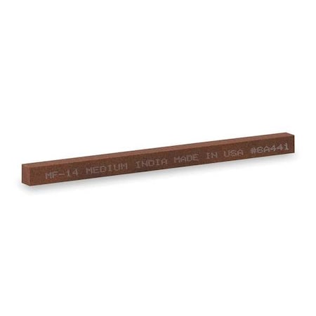 Sharpening File, Sq, A/O, Orange/Brown, Med MPN:61463686070