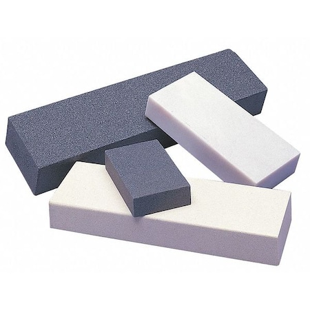 Single Grit Waterstone, 8 in W, 3 in L, 1 in H, Synthetic, 220 Grit, White MPN:61463689505