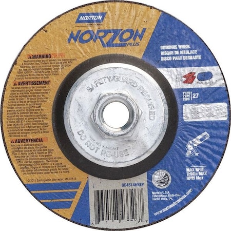6X1/8X 5/811 In Norzonplus Grind Cut SGZ24ST27 MPN:66252841891
