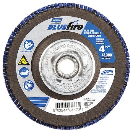 Bluefire Flap Disc T29 P80 Grit R860 Za MPN:66254461173