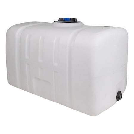Utility Tank, 29 in, White, Rectangular MPN:42343-DS