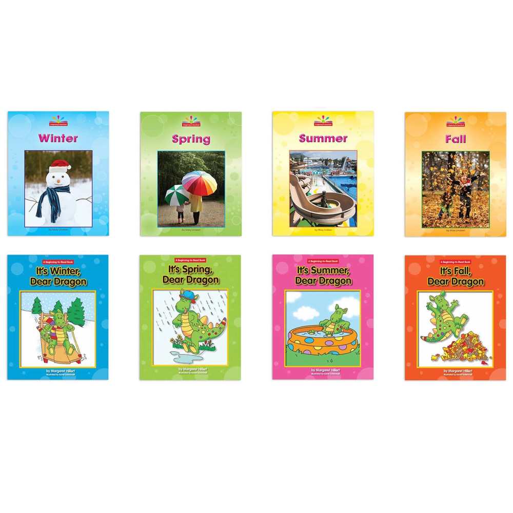 Norwood House Press A Complete Seasons Pair-It! Twin Text Set, Set Of 8 Books MPN:NW-PISEAPB