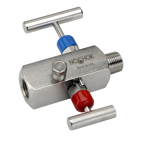 Block and Bleed Carbon Steel Needle Valv MPN:2070-EMFC