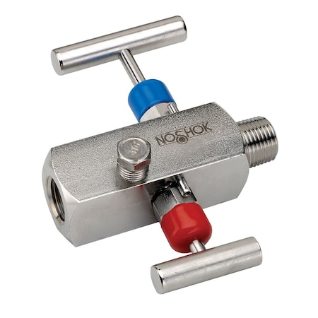 Block and Bleed Stainless Steel Needle V MPN:2170-MMS