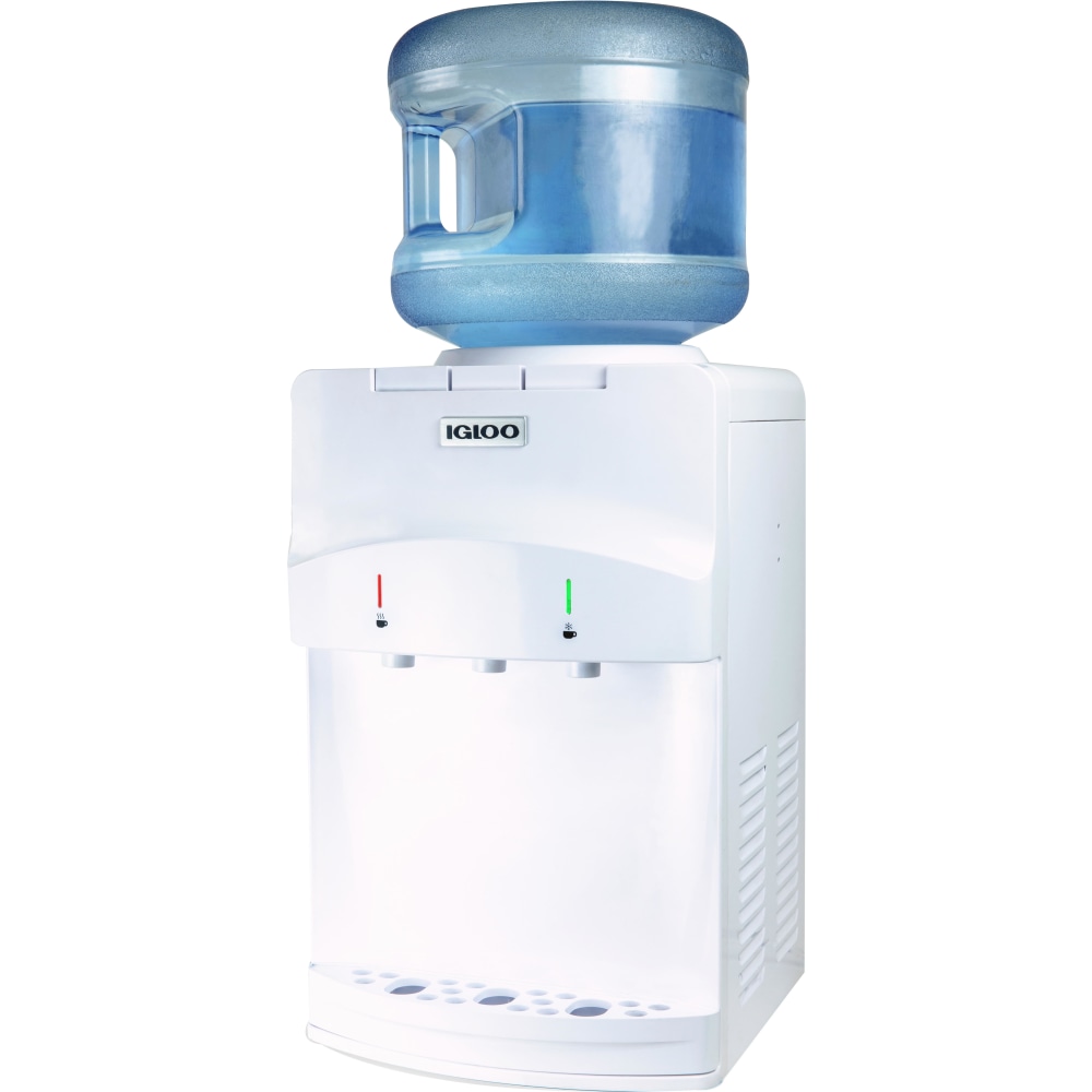 Igloo IWCTT353CRHWH Top-Load Water Dispenser, 3/5 Gallon, White MPN:IWCTT353CRHWH