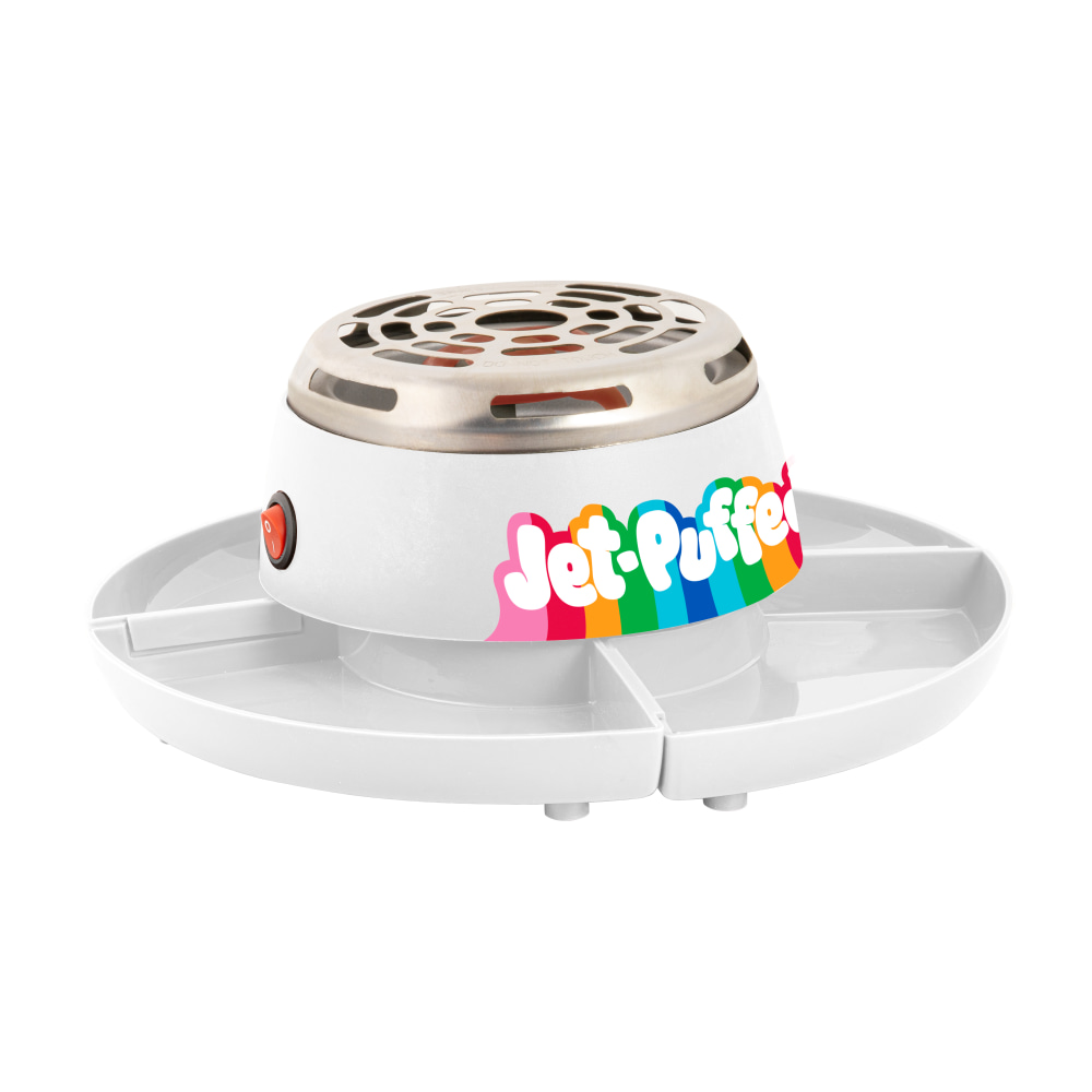 Nostalgia Jet-Puffed Electric S'mores Maker, 3-3/4inH x 10-7/8inW x 10-7/8inD, White MPN:810061701620