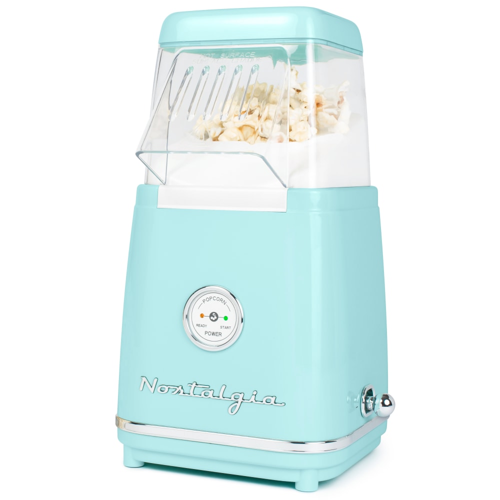 Nostalgia Electrics Classic Retro Hot Air Popcorn Maker, Aqua MPN:CLHAP12AQ