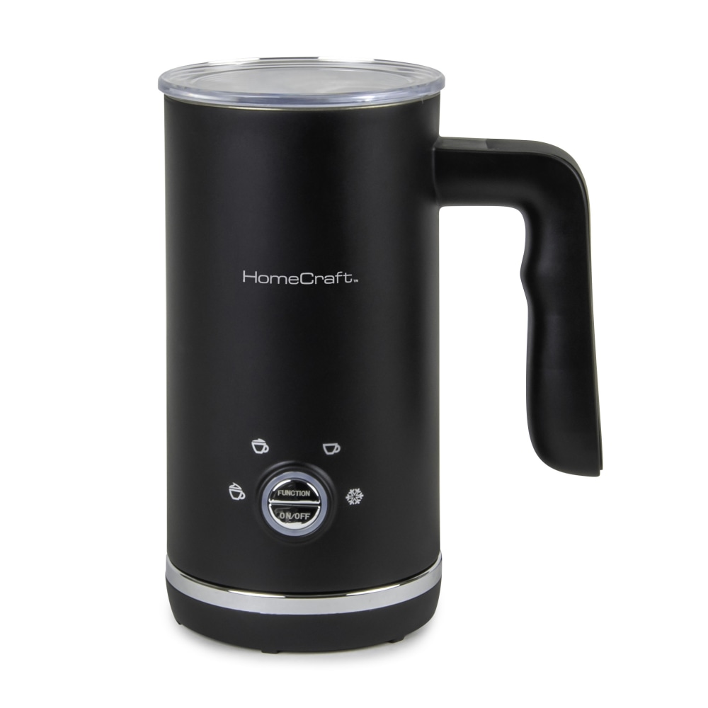 Nostalgia Electrics HomeCraft 4-in-1 Electric Milk Frother, Black MPN:HCMF4BK
