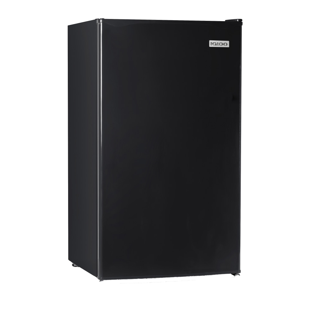 Igloo 3.2 Cu Ft Refrigerator With Freezer, Black MPN:IRF32BK