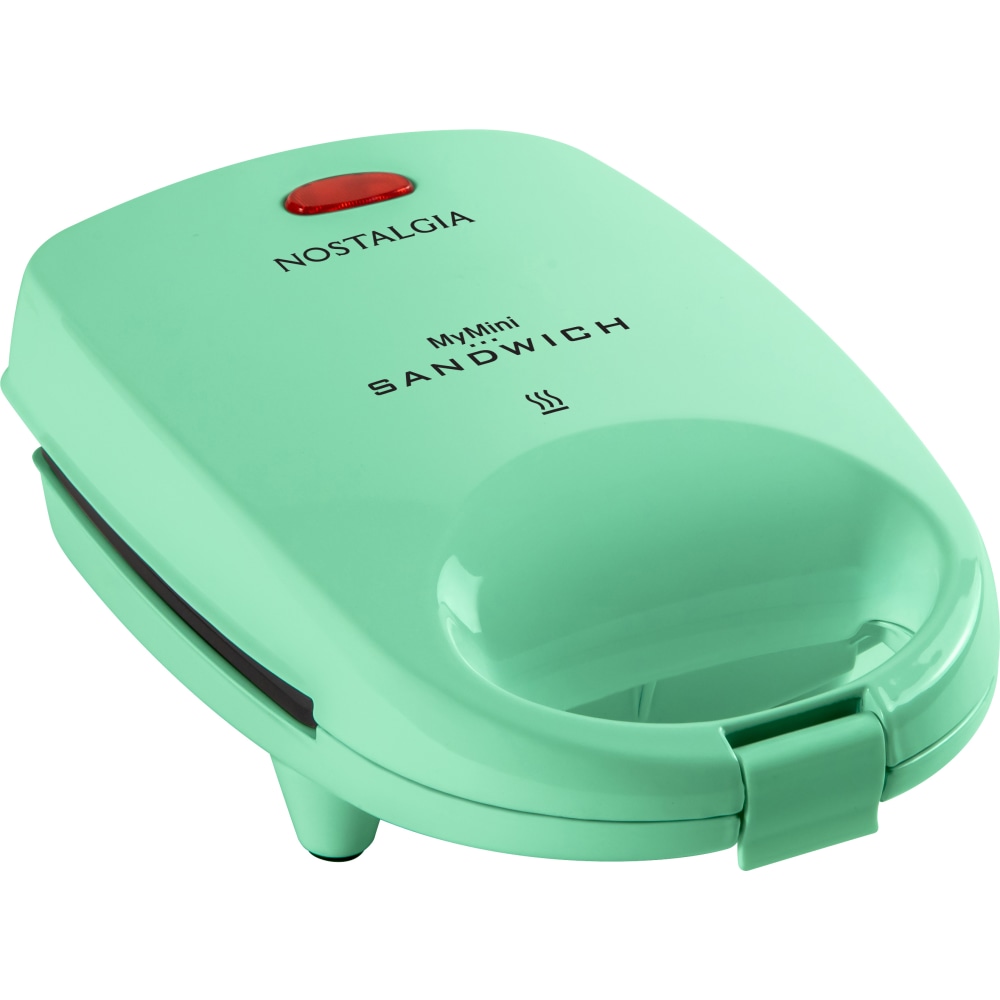 Nostalgia Electrics MSAND5MG MyMini Personal Sandwich Maker, Mint Green MPN:MSAND5MG