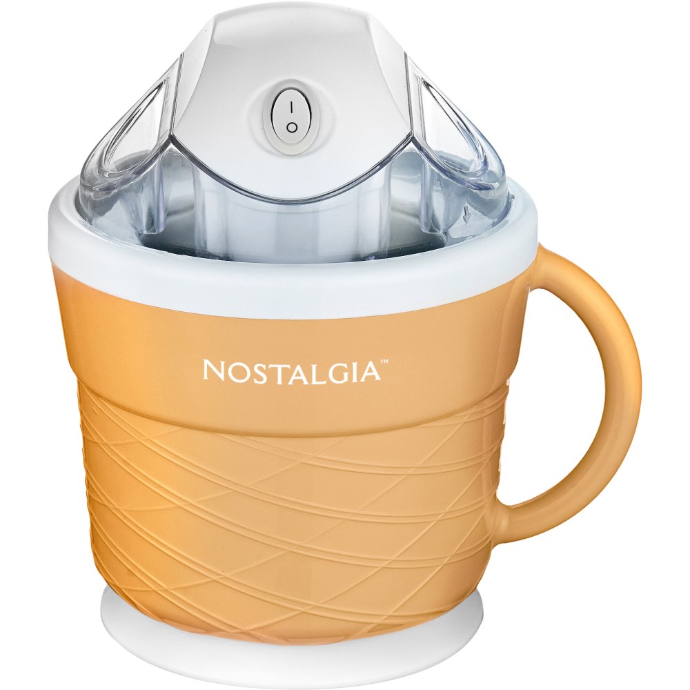 Nostalgia 1.5-Pint Electric Ice Cream Maker, Tan MPN:NGCNICM15TN