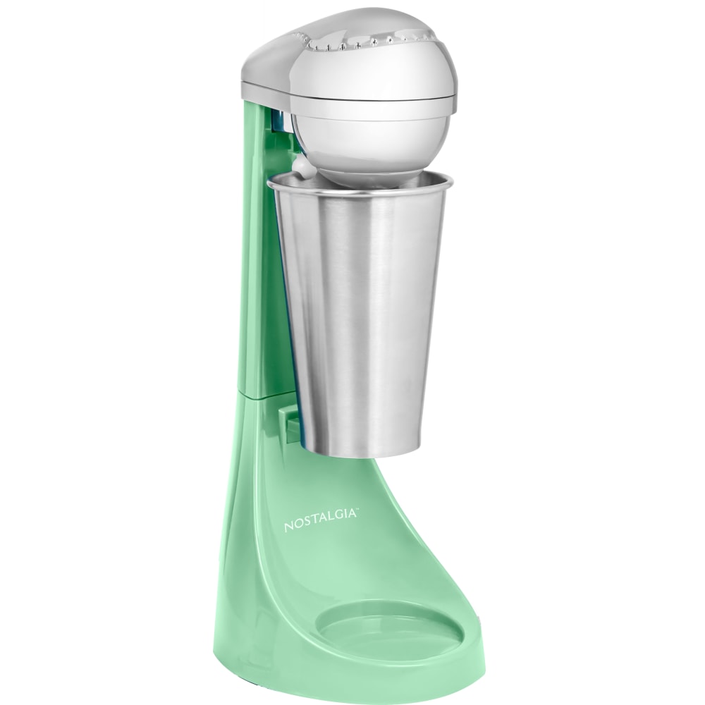Nostalgia NMLKS100JG 2-Speed Milkshake Maker, Jadeite MPN:NMLKS100JG