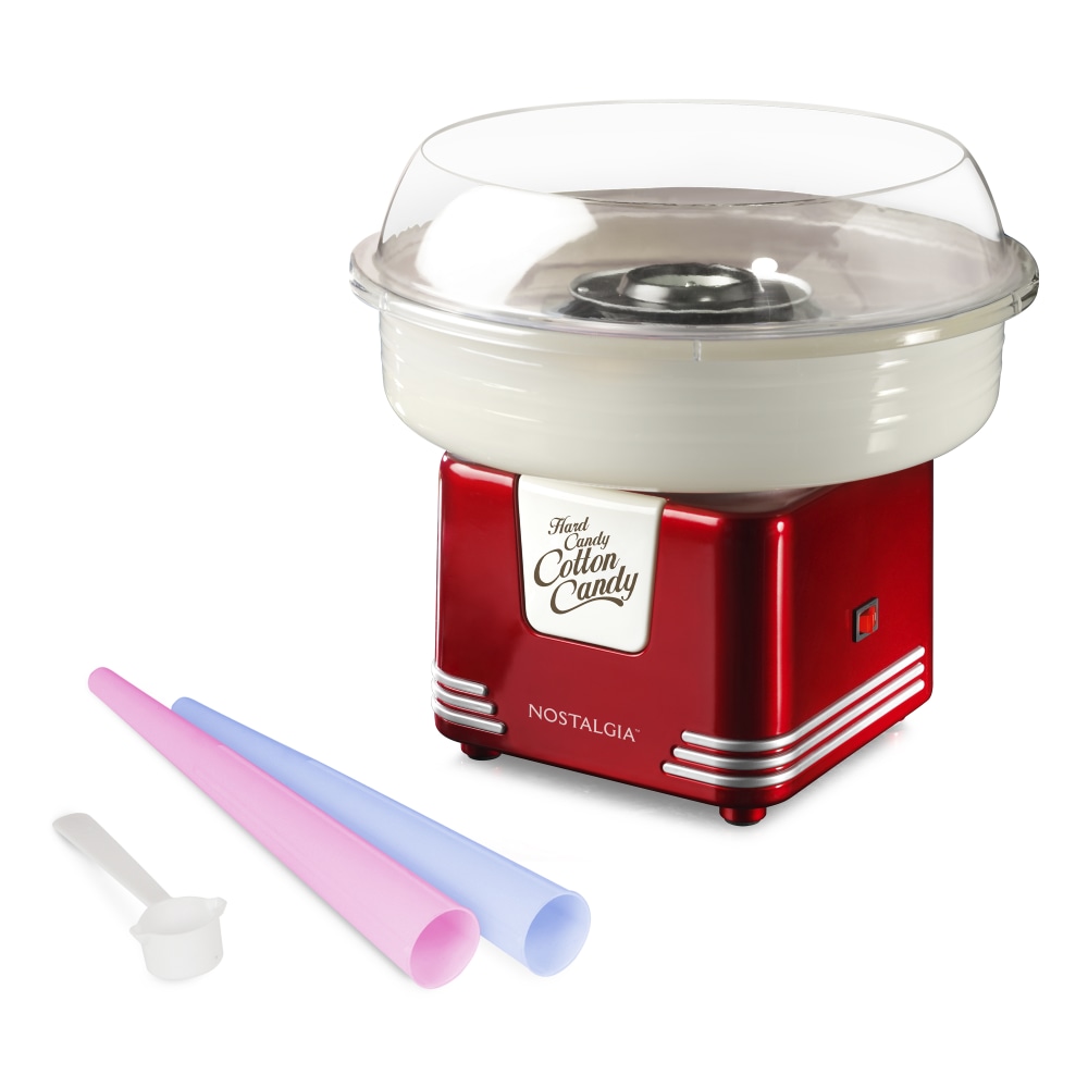 Nostalgia NRPCM45RR Cotton Candy Maker, 10-3/4in x 11-1/2in MPN:NRPCM45RR