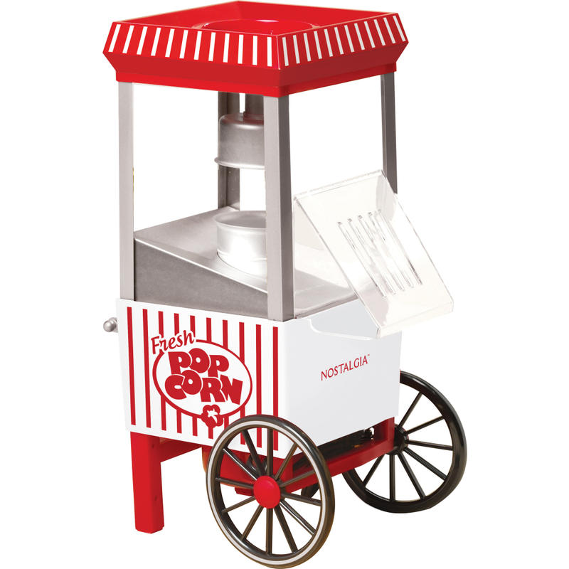 Nostalgia OFP521 Hot Air Popcorn Maker, Red/White MPN:OFP521