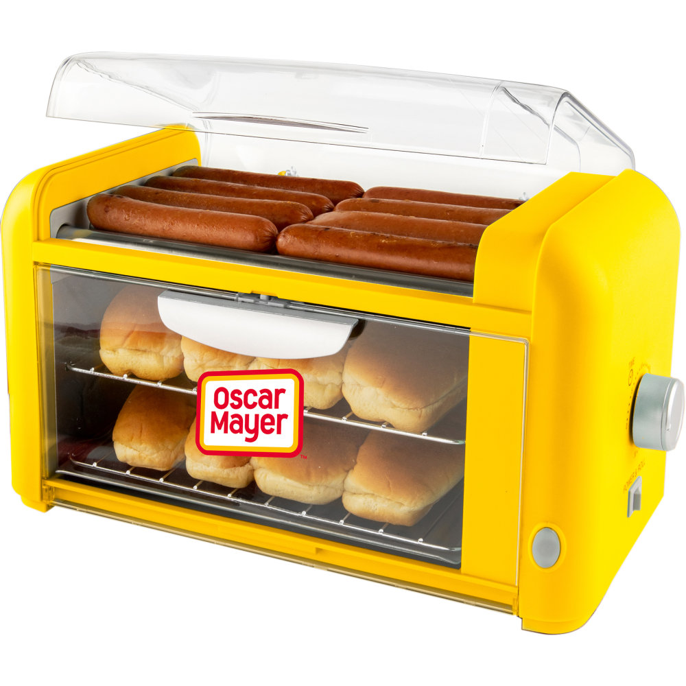 Oscar Mayer? Hot Dog Roller & Bun Warmer, 8-7/8in x 9-9/16in MPN:OMHDRTO8YW