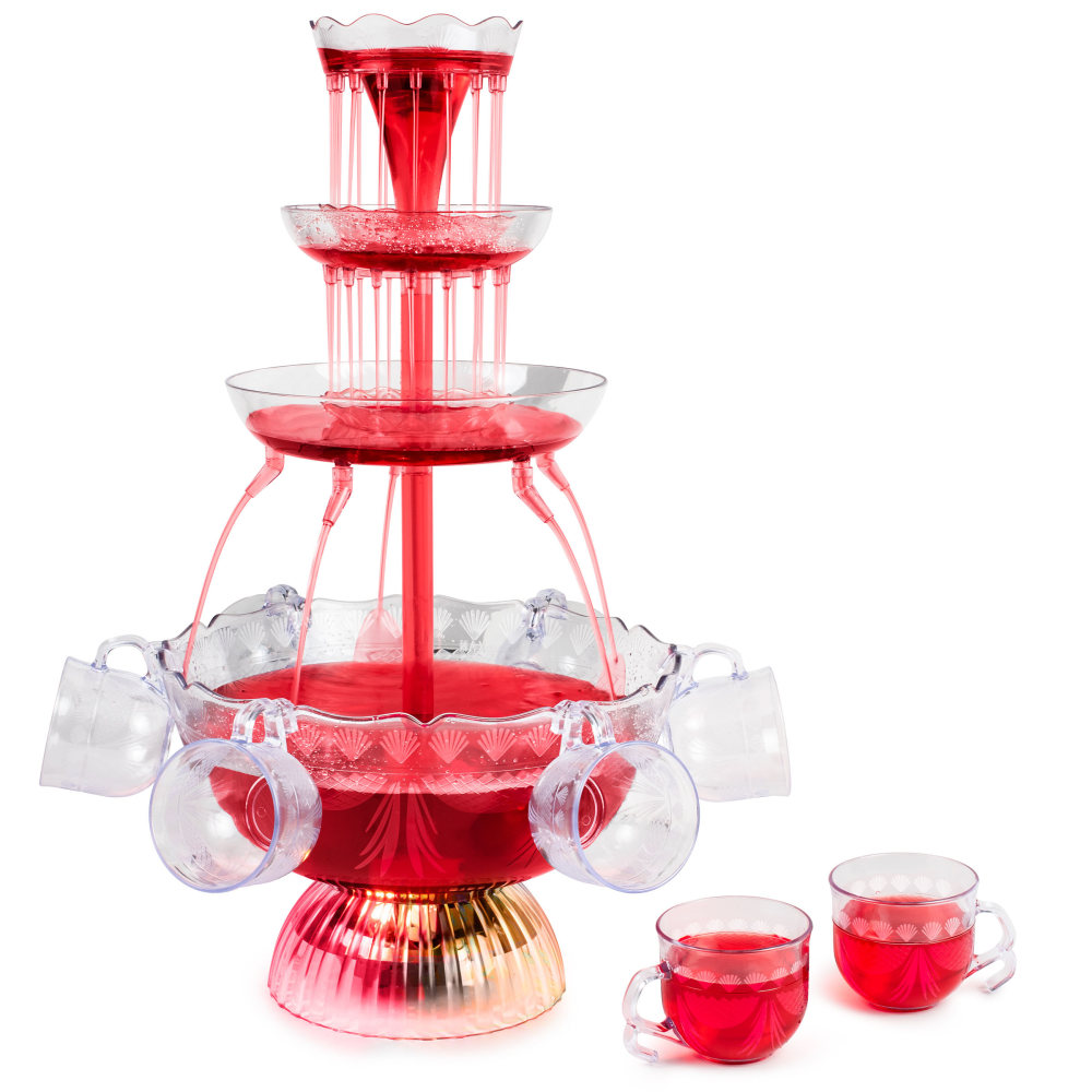 Nostalgia Electrics 3-Tier Lighted Party Fountain MPN:LPF230
