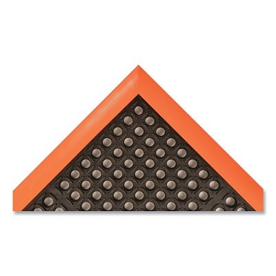 MAT549 Safety Stance 3-Side 38X64 Black/Orange MPN:549S3864OB