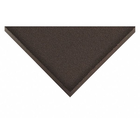 Entrance Mat, Polypropylene, 3/8 in Thick, Black, 4 ft W x 20 ft L MPN:141S0420BL