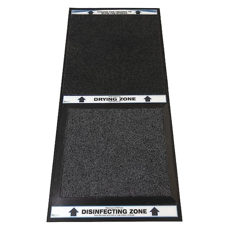 Replacement Mat for Drying Zone, Vinyl, 2 Ft W x 2 Ft L MPN:355SC024BL