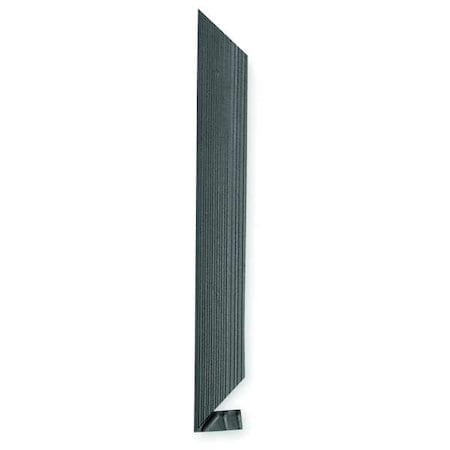 Ramp Edge, 2 in W x Nitrile Rubber, Black MPN:551F0005BL