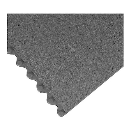 Black Static Dissipative Mat, 3/4 in Thick, Natural Rubber MPN:558S0033BL