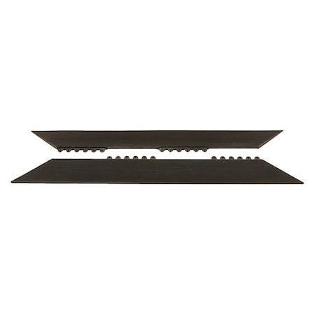 Ramp Edge, 3/4 in Thickness, 3 ft L, Black MPN:571S0036BL