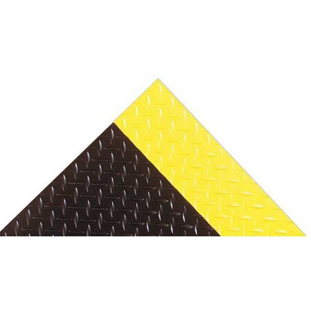 Traction Runner, 1/8 in Thickness, Vinyl, 75 ft L, Black MPN:737R7524YB