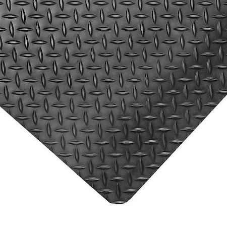 Traction Runner, 5/32 in Thickness, 2 ft W x 30 ft L, Black MPN:738S0230BL