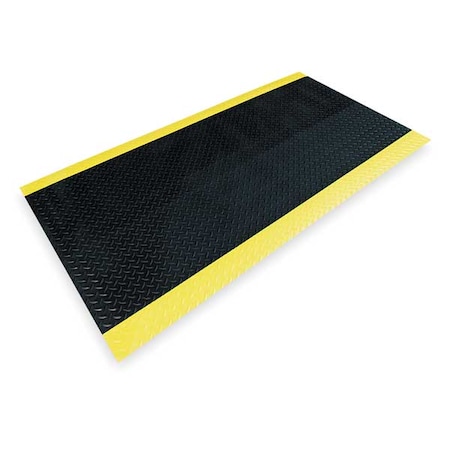 Black Switchboard Runner, 1/4 in Thick, Vinyl MPN:831C0036BY-12