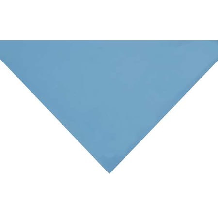 Blue Switchboard Runner, 3/16 in Thick, Vinyl MPN:835R0375BU