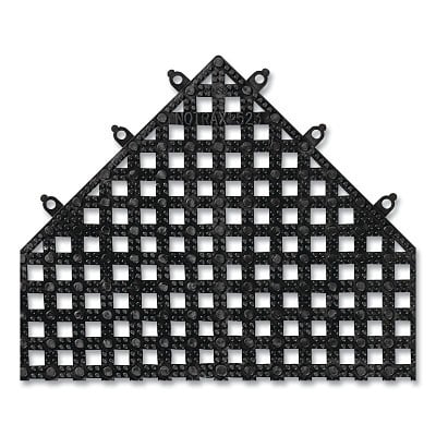 MAT523 Modular LOK-TYLE12X12 Tile Black MPN:523S1212BL