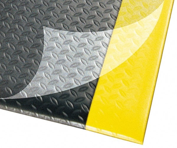 Anti-Fatigue Mat: 60' Long, 2' Wide, 1/2 Thick, Vinyl, Beveled Edges, Medium-Duty MPN:419C0024BY