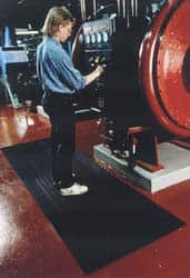 Switchboard Matting; Type: Switchboard Matting; Mat Type: Switchboard Mat; Specification Type: ANSI/ASTM Type II Class 2; Maximum Dielectric Strength: 30000.0 V; Maximum Recommended Use Voltage: 17000.0 V; Width (Feet): 3.0 ft; MPN:830R0375BL