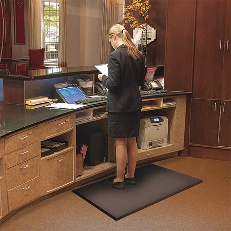 MAT440 Superfoam COMFORT4X75 Black MPN:440R4875BL