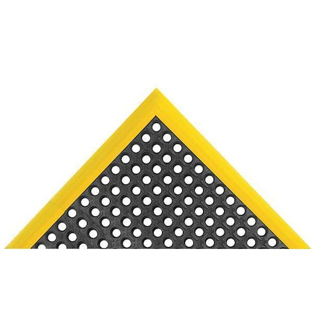 MAT549 Safety Stance 4-Side 28X40 Black/Yellow MPN:549S2840YB