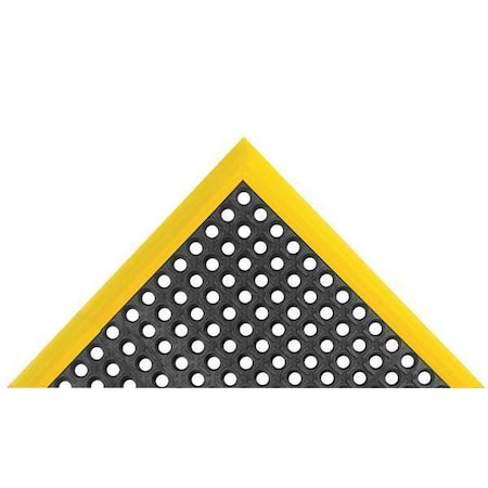 MAT549 Safety Stance 3-Side 38X124 Black/Yellow MPN:549S3124YB