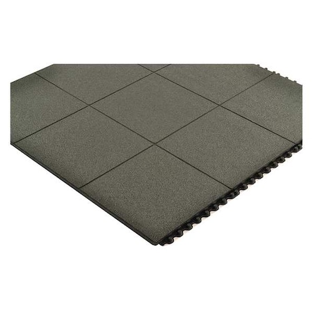 MAT556 Cushion-Ease Solid 3X3 Black MPN:556S0033BL