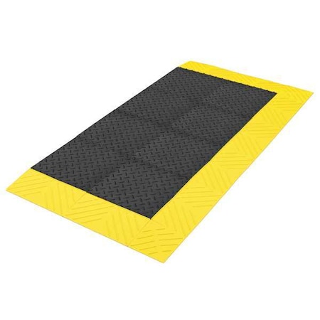 MAT621 Diamond Flex-Loksolid 30X60 Black/Yellow MPN:621S3060BY