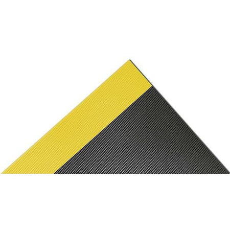 MAT830 Switchboard Corrugated 3X75 Black/Yellow MPN:830R0375BY
