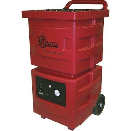 Air Scrubber, 1000 cfm, Red, 115V AC MPN:G1000V