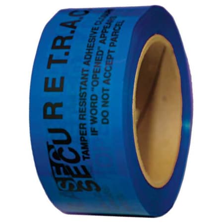 Tamper Evident Tape, Blue, 2Inx180Ft MPN:PST2B-61A-180
