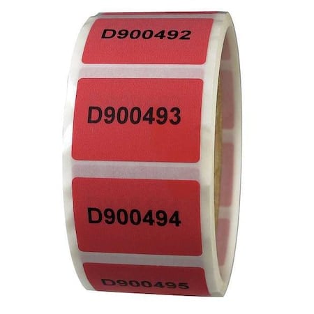 TamperEvidentLabels, Acrylic, PK254 MPN:XSG21-11RESN-250