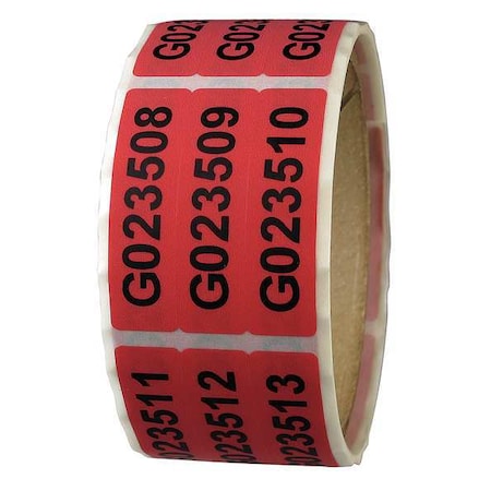TamperEvidentLabels, Acrylic, PK252 MPN:XSG21-35RESN-250