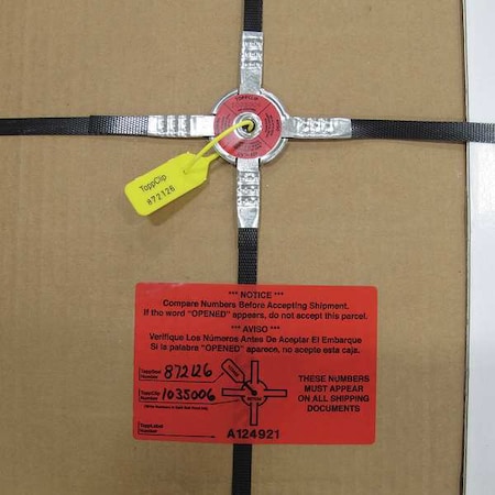 Pallet Tamper Resistant Seals MPN:ZTC-200-MS