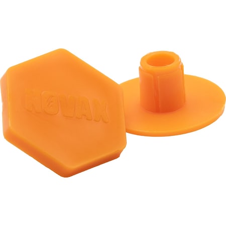 SleeveStrapButtons, Orange, HDPE, PK12 MPN:199-BUTTONS
