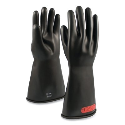 Class 0 Rub Insulating Glove w/Straight Cuff 14