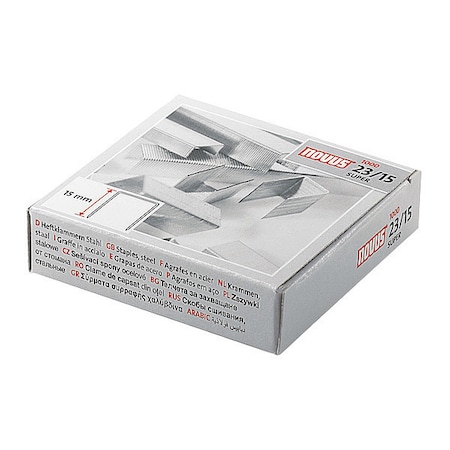 Premium HD Staples, 23/15, 1k, 15mm, PK1000 MPN:042-0044