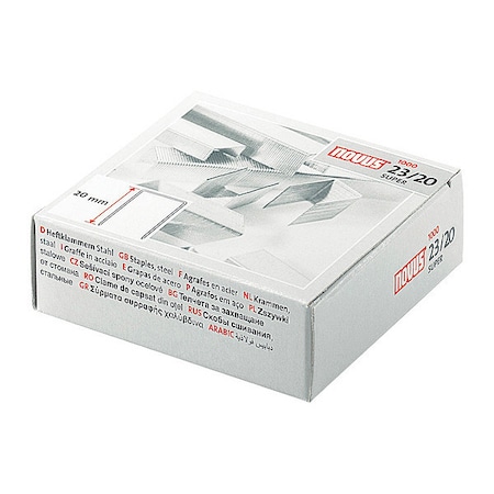 Premium HD Staples, 23/20, 1k, 20mm, PK1000 MPN:042-0240